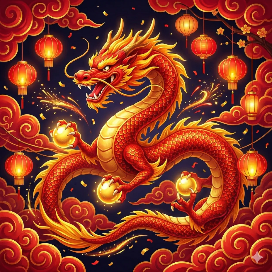 Floating Dragon slot på Holyluck Casino