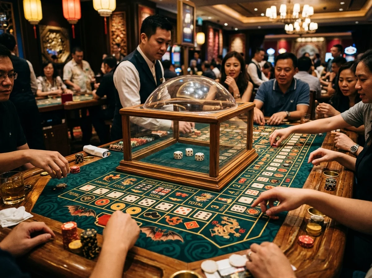 Sic Bo bordsspel på Holyluck Casino